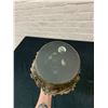 Image 5 : Resin Polystone Rennaisance Style Vase, Metallic Finish 14"