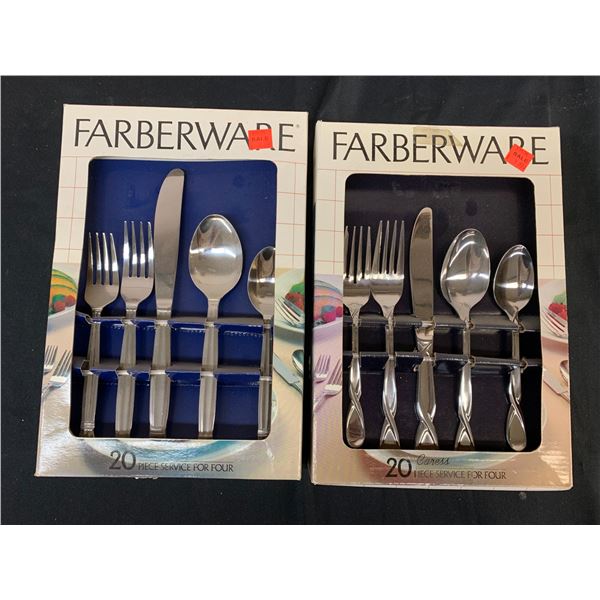 Farberware Cutlery Pair of 20pc Sets