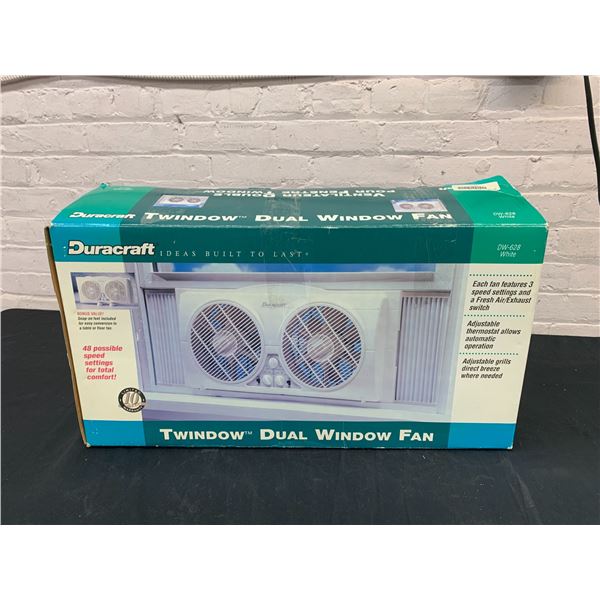 Duracraft DW-628 Dual Window Fan