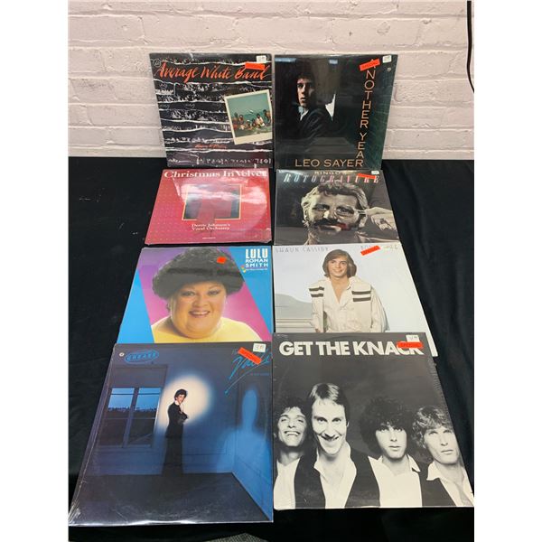 Lot of 8 SEALED Vinyl Records LPs Leo Sayer, Average White Band