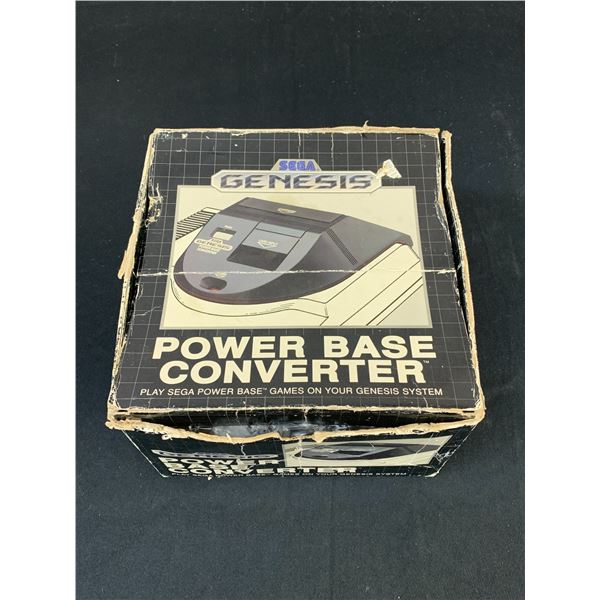 Sega Genesis Power Base Converter 1989 MK-1620 (wear to box)