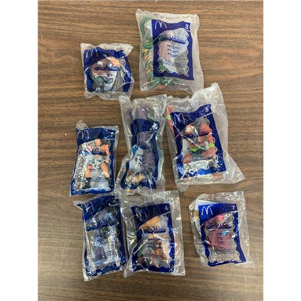 Masters of the Universe 2003 McDonald's Complete Set of 8 New in Package He-Man Skeletor MOTU