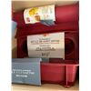Image 3 : Arts 5pc Silicone Bakeware Set Red NOS