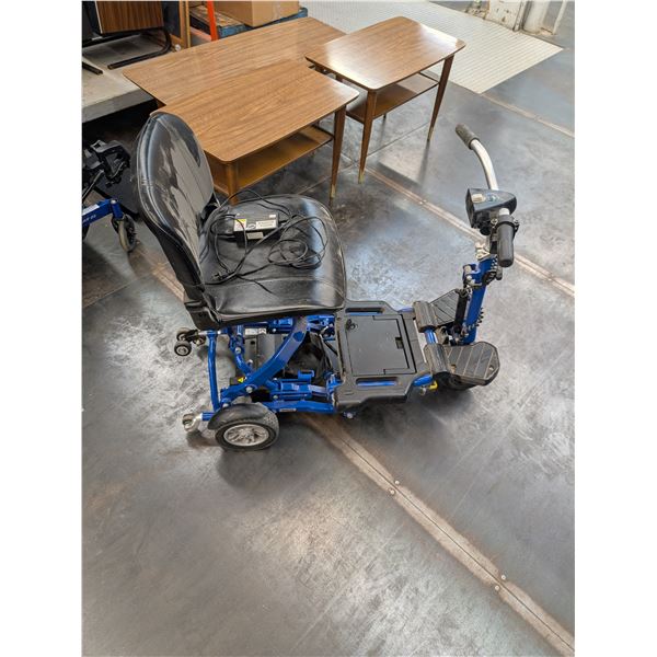 Folding Blue Mobility Scooter