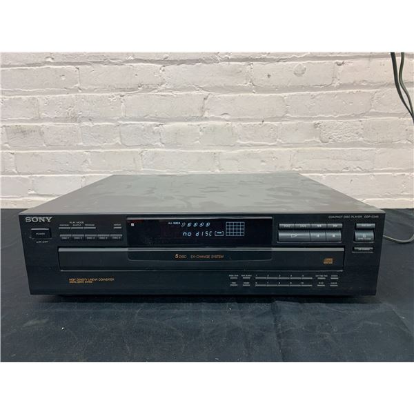 SONY Compact Disc Player CDP-C345
