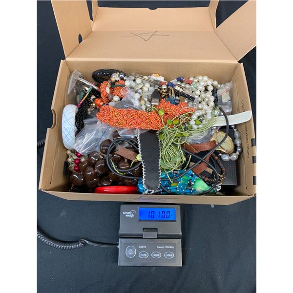 10lbs of Unsorted Costume Jewellery