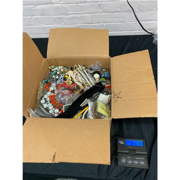 19lbs of Unsorted Costume Jewellery