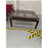 Image 4 : 4 Pane Glass Top Coffee Table