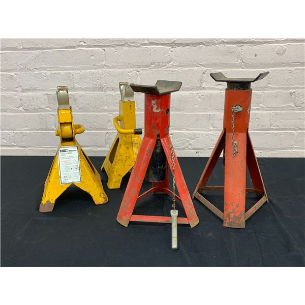 Lot of 2 Pairs of Jack Stands, 6,000lb & other