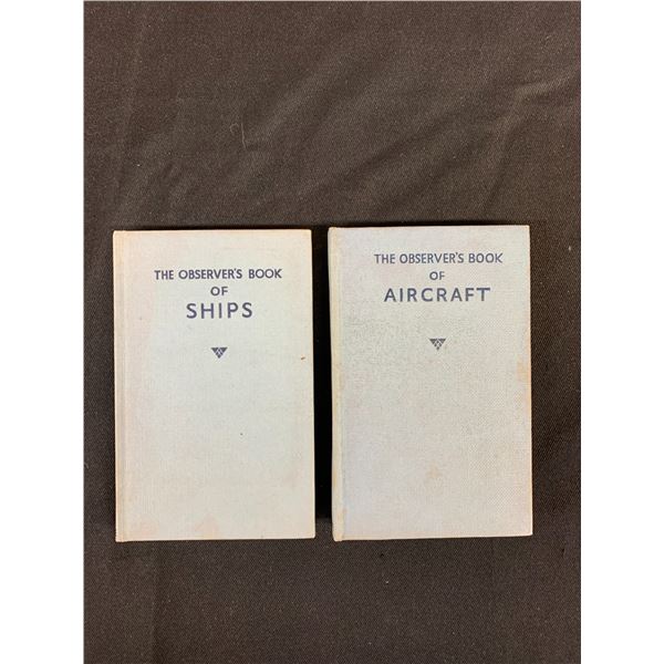 circa 1950s The Observer's Book of Aircraft, Book of Ships