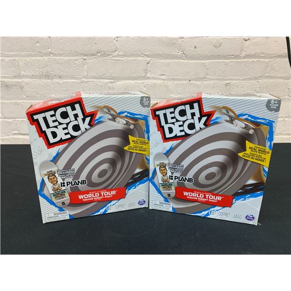 Lot of 2 NEW Tech Deck World Tour Build-A-Park Playsets