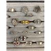 Image 3 : Lot of Approx 50 Men's Assorted Rings
