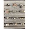 Image 5 : Lot of Approx 50 Men's Assorted Rings