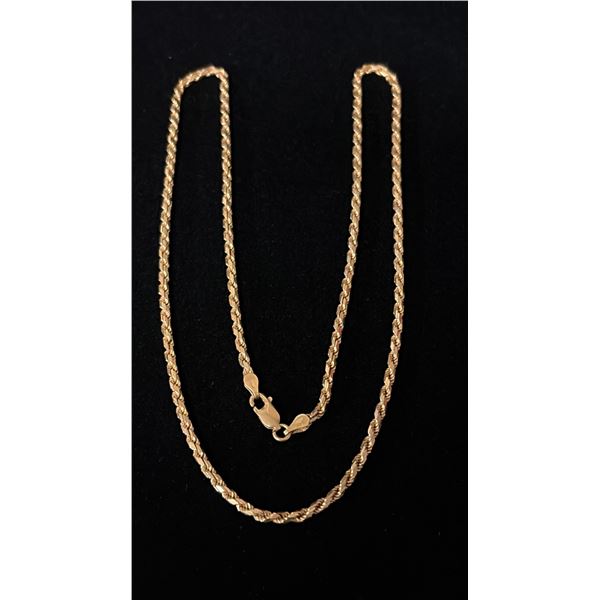 APPROX 18K CHAIN (20", 15.2G)