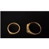 Image 3 : TWO APPROX 10K RINGS (9G)
