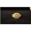 Image 1 : APPROX 10K MENS RING SET WITH GOLD NUGGET (6.2G)