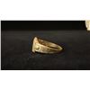 Image 2 : APPROX 10K MENS RING SET WITH GOLD NUGGET (6.2G)
