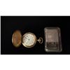 Image 1 : GOLD PLATED WALTHAM LADIES POCKET WATCH & 1OZ SILVER BAR