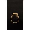 Image 3 : APPROX 12K MENS SIGNET RING SET WITH ONYX AND DIAMONDS (8.1G)