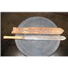 Image 2 : Antique African MAASAI SWORD and Rawhide Sheath