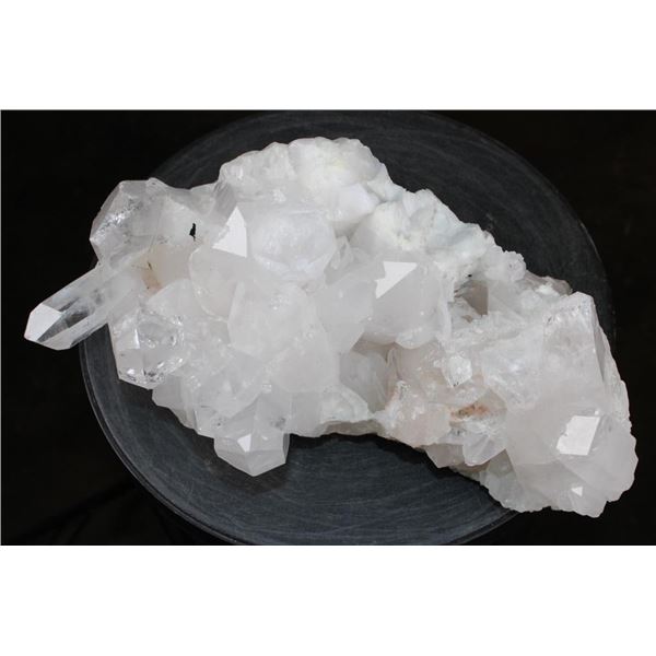 XXL Natural Arkansas CLEAR QUARTZ CRYSTAL Specimen, Weight: 15 lbs