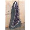 Image 4 : XXL AMETHYST Crystal Geode Cathedral with Clear Quartz Deposits, Weight: 100 lbs