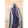 Image 6 : XXL AMETHYST Crystal Geode Cathedral with Clear Quartz Deposits, Weight: 100 lbs