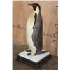 Image 2 : *TEXAS RESIDENTS ONLY* *Very Rarely Seen* EMPEROR PENGUIN on a Stone and Wood Base