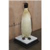 Image 3 : *TEXAS RESIDENTS ONLY* *Very Rarely Seen* EMPEROR PENGUIN on a Stone and Wood Base