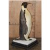 Image 5 : *TEXAS RESIDENTS ONLY* *Very Rarely Seen* EMPEROR PENGUIN on a Stone and Wood Base
