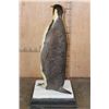 Image 8 : *TEXAS RESIDENTS ONLY* *Very Rarely Seen* EMPEROR PENGUIN on a Stone and Wood Base