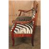 Image 8 : Antique ZEBRA Hide SETTEE or LOVE SEAT