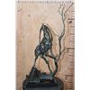 Image 3 : Original Bronze Sculpture "Out on a Limb" Signed by John Lewton and Numbered #3/25