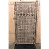 Image 1 : XXL Antique African Dogon Granary DOOR on a Custom Metal Stand