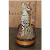 Image 4 : Life-sized SERVAL CAT on a Wood Base with Wheels