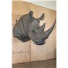 Image 1 : Full Reproduction WHITE RHINOCERAS Shoulder Mount