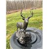 Image 2 : "Scenic Overlook" Whitetail Deer SCULPTURE by Mike Spindle by Fountain Creek Productions 1993