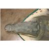 Image 4 : XXL *Real Skin* with a Reproduction Head CROCODILE Hide Rug