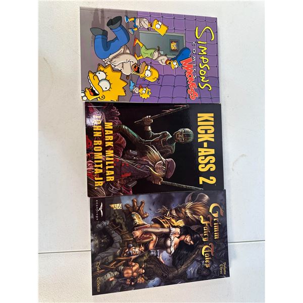 Simpsons Comics Madness, Kick-Ass 2 & Grimm Fairy Tales Vol. 3