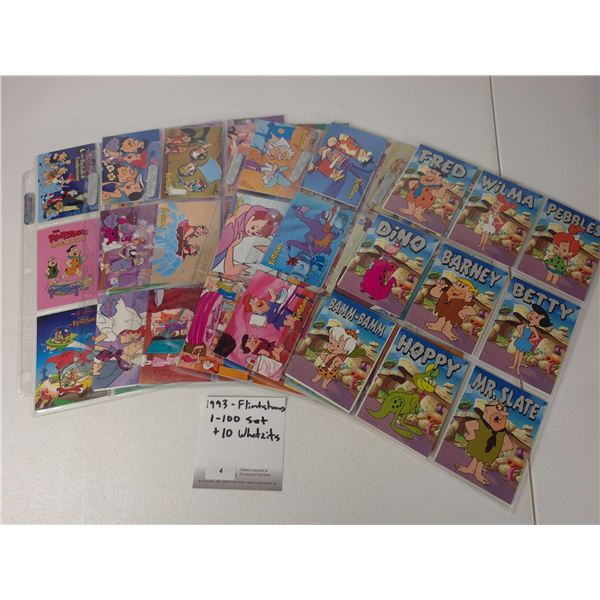 Flintstones Trading Cards with Character Subset & Inserts