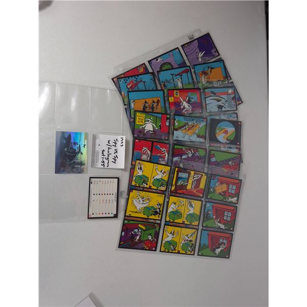 1993 Spy vs. Spy Trading Card Set with Hologram & Checklist