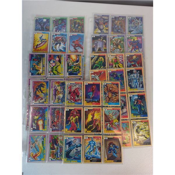 1991 Marvel Universe Series II Trading Card Lot