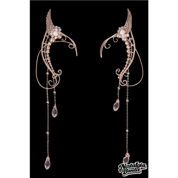 Grimes | 2021 Met Gala Worn & Screen-Matched Sofia Pavlova Romantic Elf Jewelry "Elven Ears"