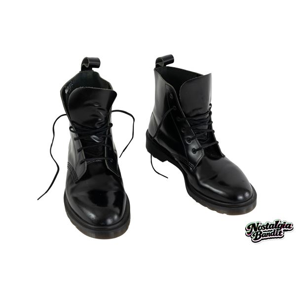 New Order | Peter Hook Owned & Worn "Festival No. 6" Limited Edition Doc Martens Boots (2010s)