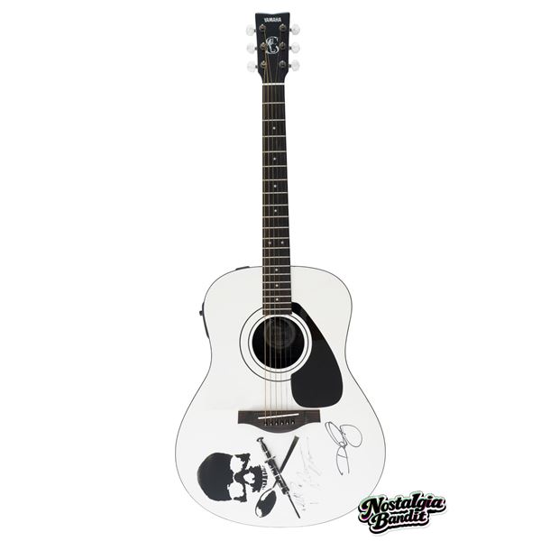 Jane's Addiction | Dave Navarro Hand-Stenciled "LifeAfterDeath" Yamaha LLX6DN Guitar (2008)