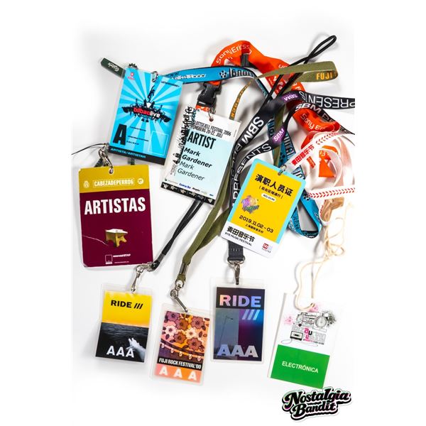 Ride | Mark Gardener Owned & Tour-Used AAA Pass Collection with Signed Magazine (2000-2019)