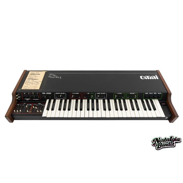 The Cars | Greg Hawkes Stage-Played & Studio-Used ARP Omni MK-1 Synthesizer (1978-1982)