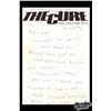 Image 3 : The Cure | Robert Smith Handwritten Fan Letter + 1981 Faith Tour Program, Signed Three Members