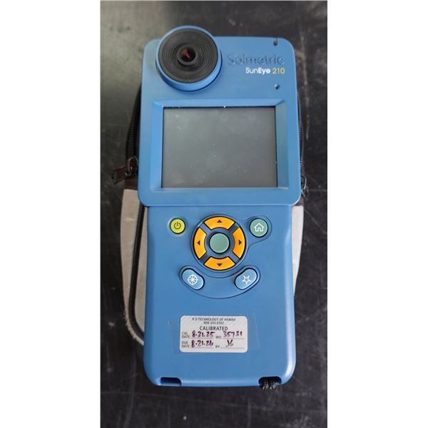 Solmetric SunEye 210 Shade Measurement Tool in Case
