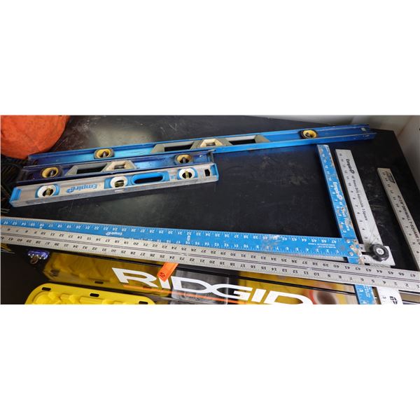 Multiple Empire Drywall T-Squares, Levels, etc Misc Sizes